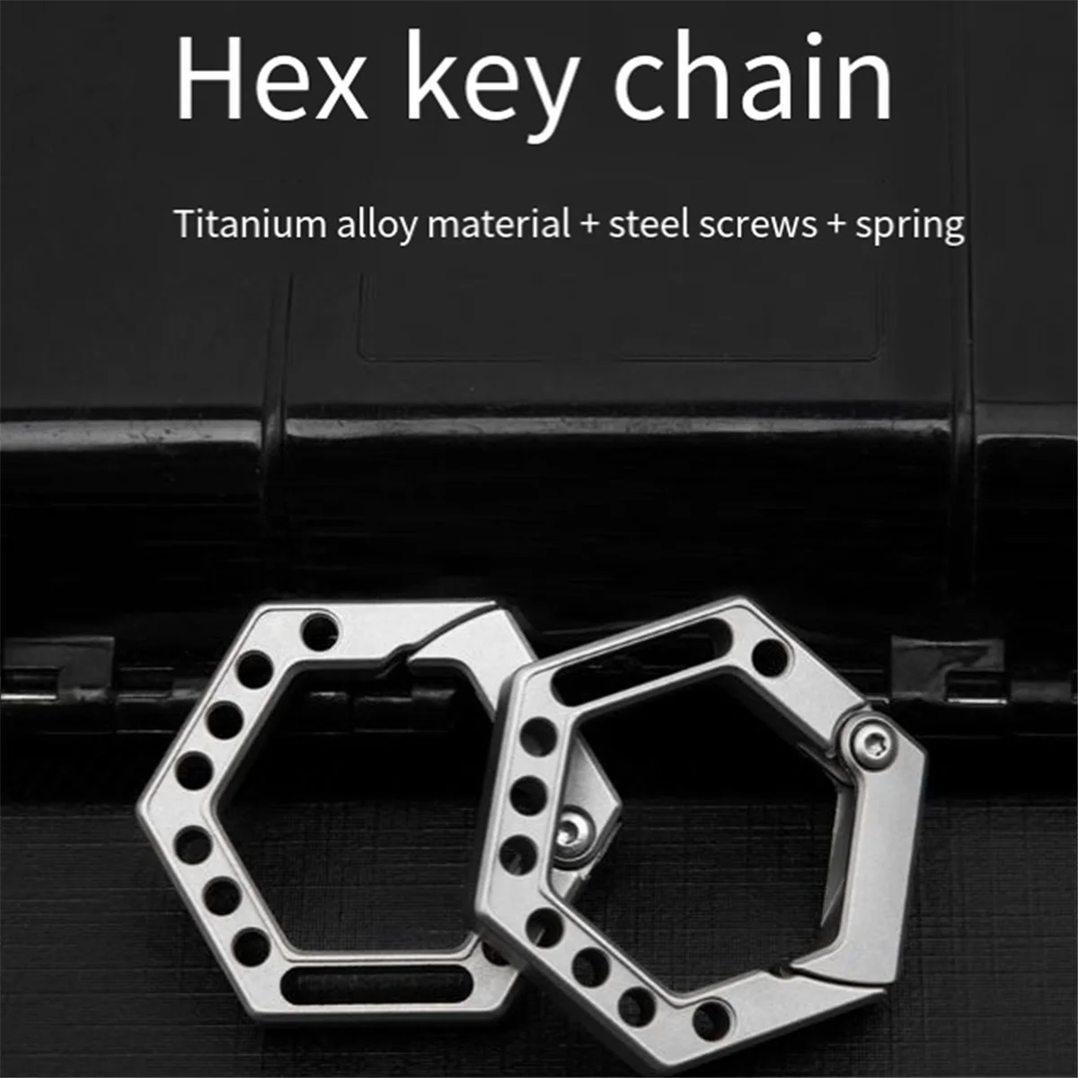 ABQR سبائك التيتانيوم المفاتيح سيارة المفاتيح قلادة أداة تأجير المفاتيح العامة