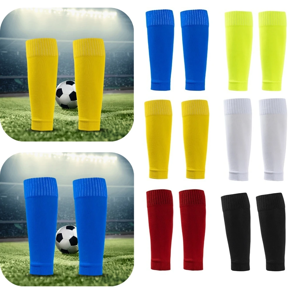 Breathable Cylinder Calf Football Long Protection Socks Cover Comfortable Anti-friction for Outdoor Basketball Cycling