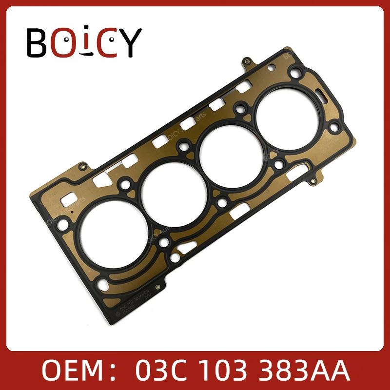 BOICY Cylinder Head Gasket for 1.4T VW Jetta Polo Eos Tiguan Beetle Golf Passat Fabia Octivia 03C103383AA 03C103383AJ 03C103383R