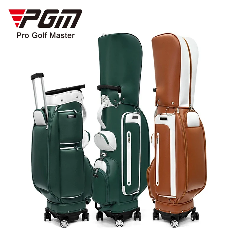 

PGM QB127 korean oem waterproof golf bag trolley women golf staff bag custom golf travel bags with wheels