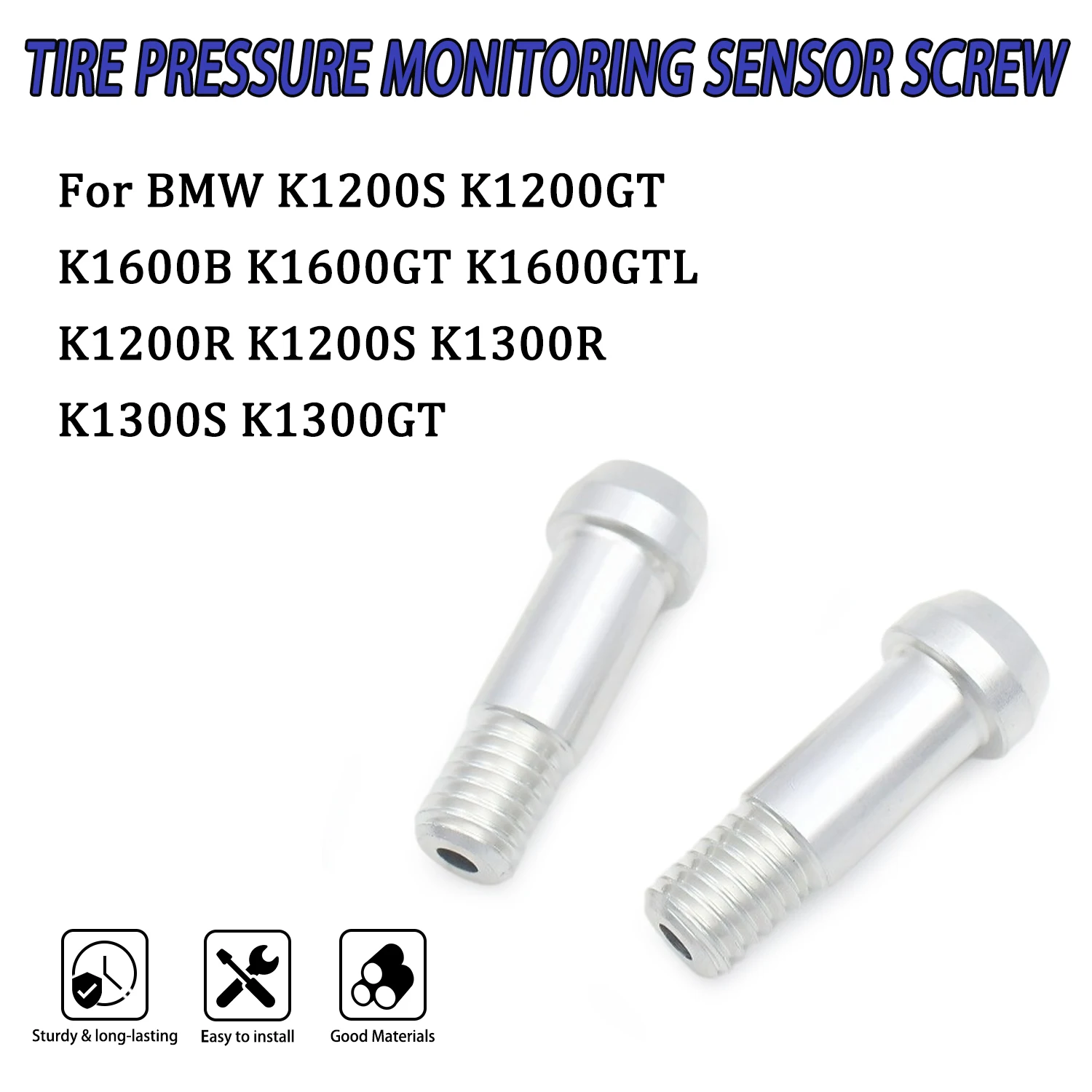 Accessories Moto Tire Pressure Monitoring Sensor Screw For BMW K1200S K1200GT K1600B K1600GTL K1200R K1200S K1300R K1300GT C650