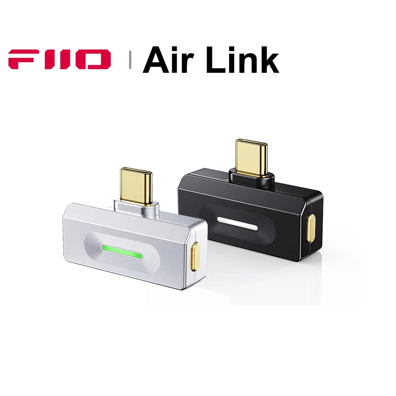 모바일/게임 플레이어용 FiiO Air Link Type-C 블루투스 송신기 BT6.0 무선 헤드폰용 CC5181 칩 LDAC AptX 적응형