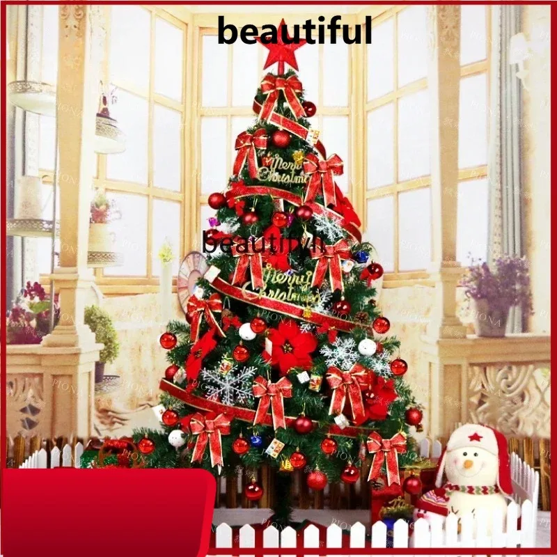 

Modern minimalist creativity, door decoration Christmas tree shop beautiful scene shopping mall layout H