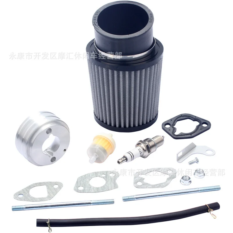 

Suitable for Mini CardingPredator 212cc 6.5Engine Air Filter Spark Plug Intake Assembly