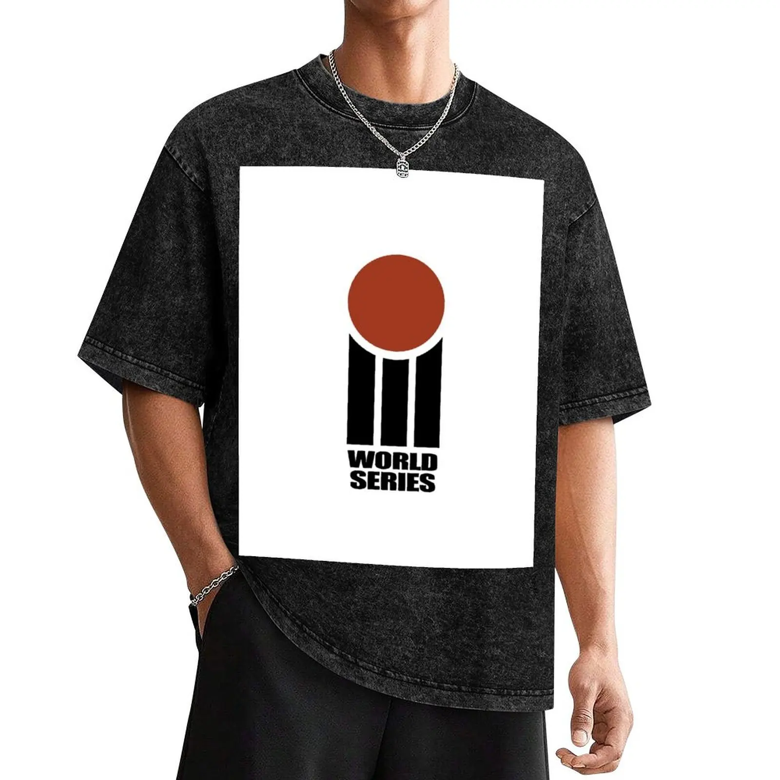 World Series Cricket (with correct font) T-Shirt vintage anime shirt street wear graphic shirts clothing for men