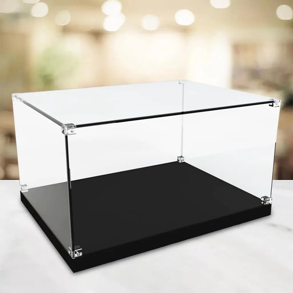 Acrylic Showcase Box Dustproof Display Cabinet for Action Figure Model Car Collectible Building Block Storage
