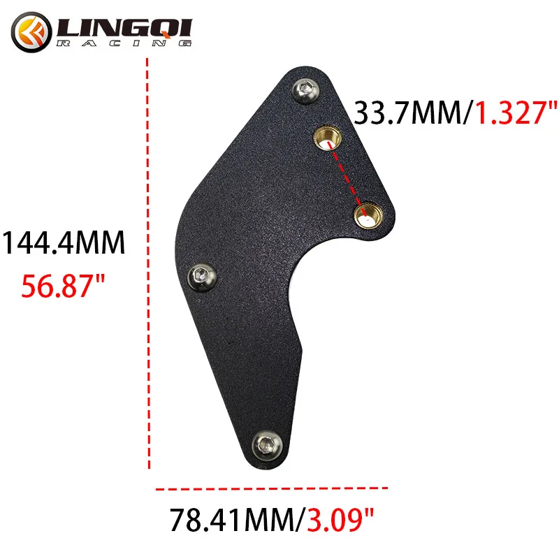 Motorcycle Chain Guide Tensioner Chain Guide Slider Protector Guard For BSE KAYO Bosuer Chinese 50-90cc 110cc 125cc 150cc 160cc