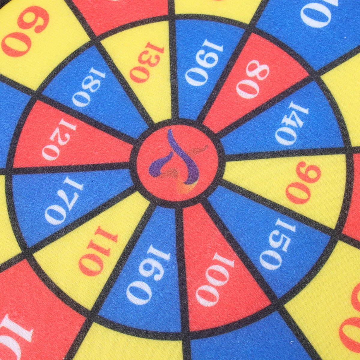 

1 Set of Flocking Board with 4pcs Leisure Game Dartboard Set Board Games Kids Adults Toy Gift for Office Home Outdoor (6Pc