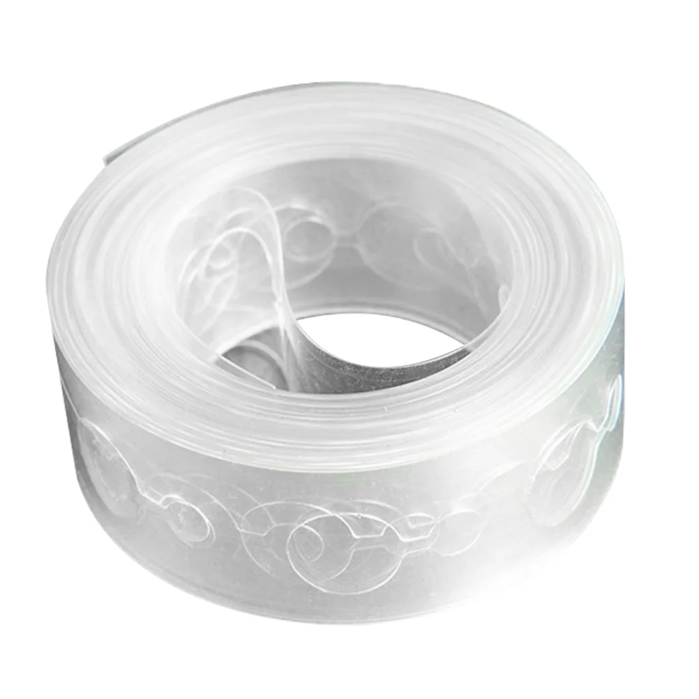 

110pcs Balloon Chain 5M Clear Plastic Strip Balloon Link Bar Arch Connect Holder Tape DIY Party Wedding Decor