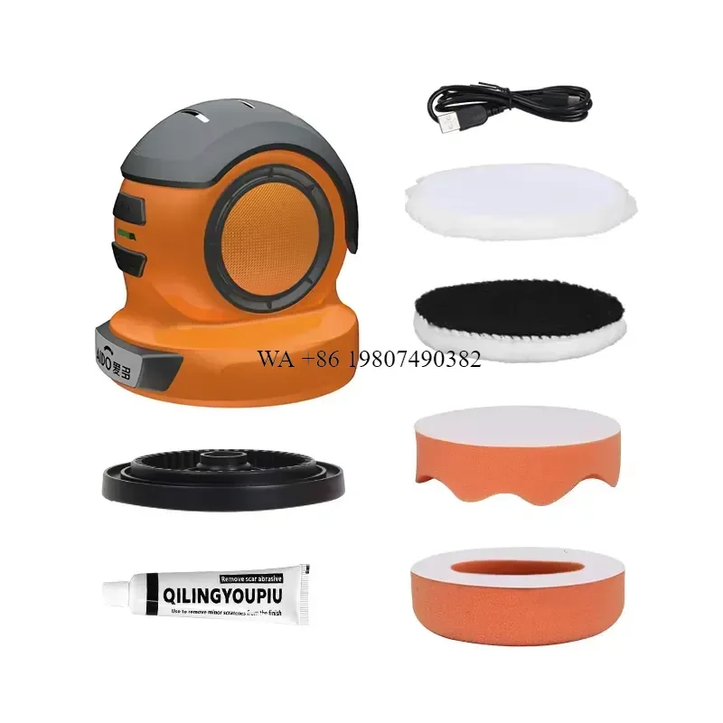 wmwmnu for Aido USB Rechargeable Snow Ice Scraper and Polisher Kit Portable Shovel for Car Windshield and Home