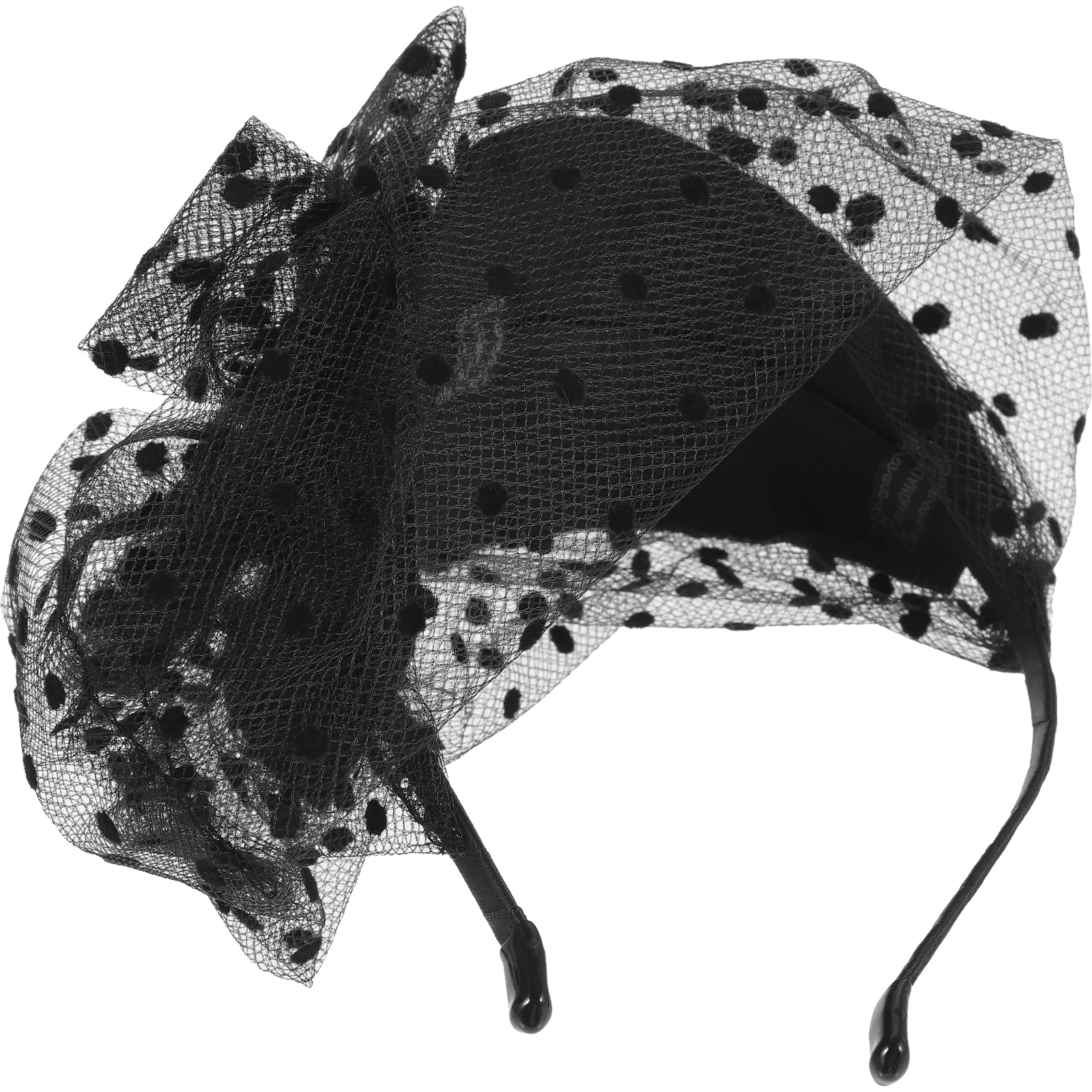 

Retro Lace Mesh Bow Fascinator Hat Headpiece Hair Clip Women Fascinator Hat Headpiece Party Accessories Elegant