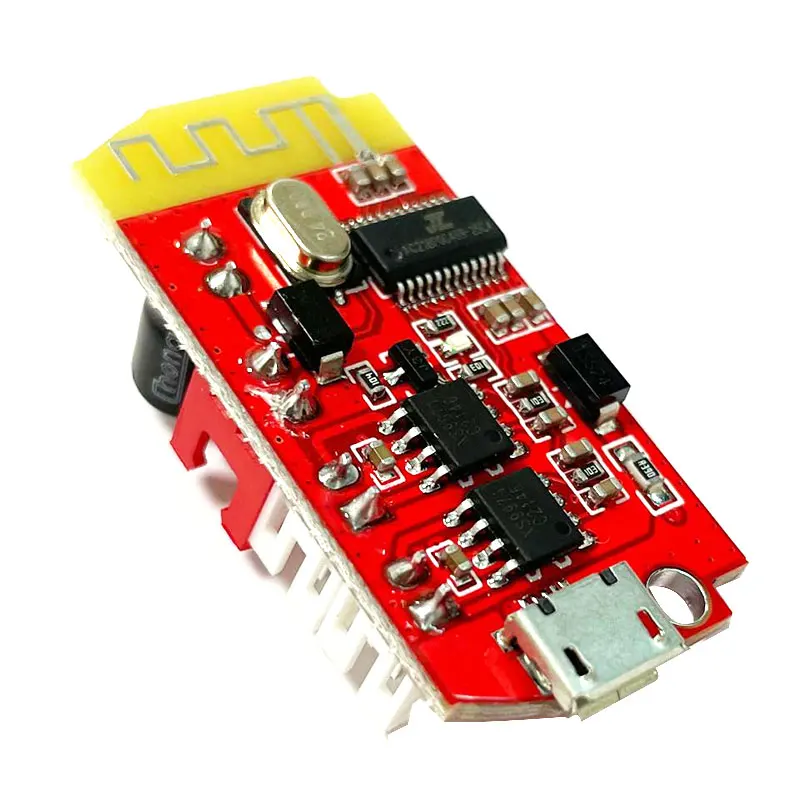 CT14 Micro 4.2 Stereo Bluetooth Power Amplifier Board Audio Module Class F 5W + 5W DIY Modified Speaker with Charging