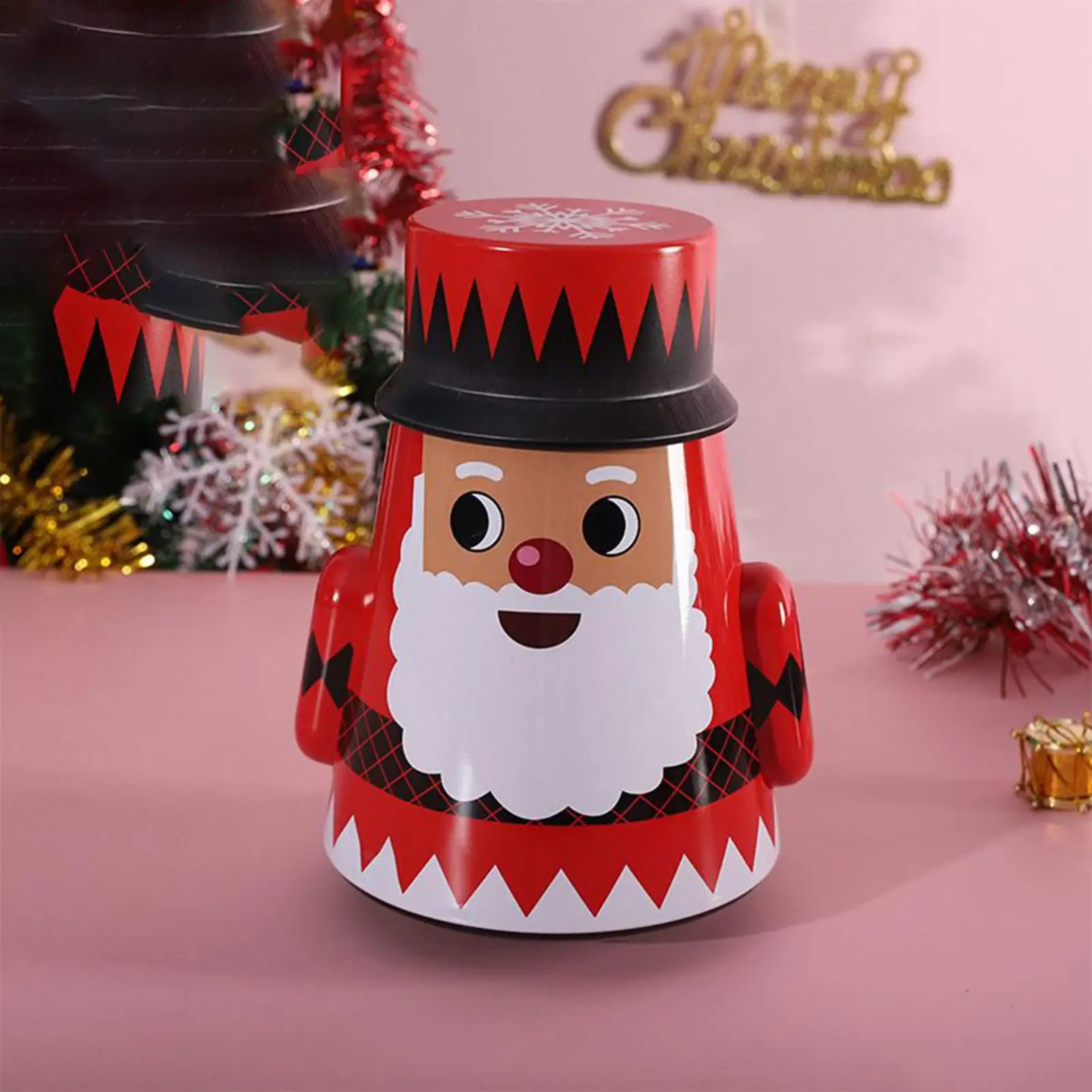 Christmas Jars With Lids Food Storage Decorative With Lid Christmas Decorations Snack Candy Jars For Stocking Stuffers Party