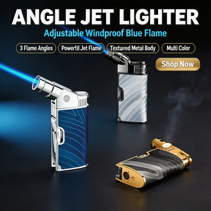 2026 Household Inflatable Lighter,Multifunctional with Bottle Opener & Hidden Nail Clipper,Compact Portable Daily Smoking Gadget