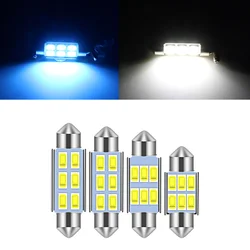 4Pcs High Quality C5W C10W LED 31/36/39/41mm CANBUS Car Festoon Light Auto Interior Dome Lamp Reading Bulb White 12V 24V