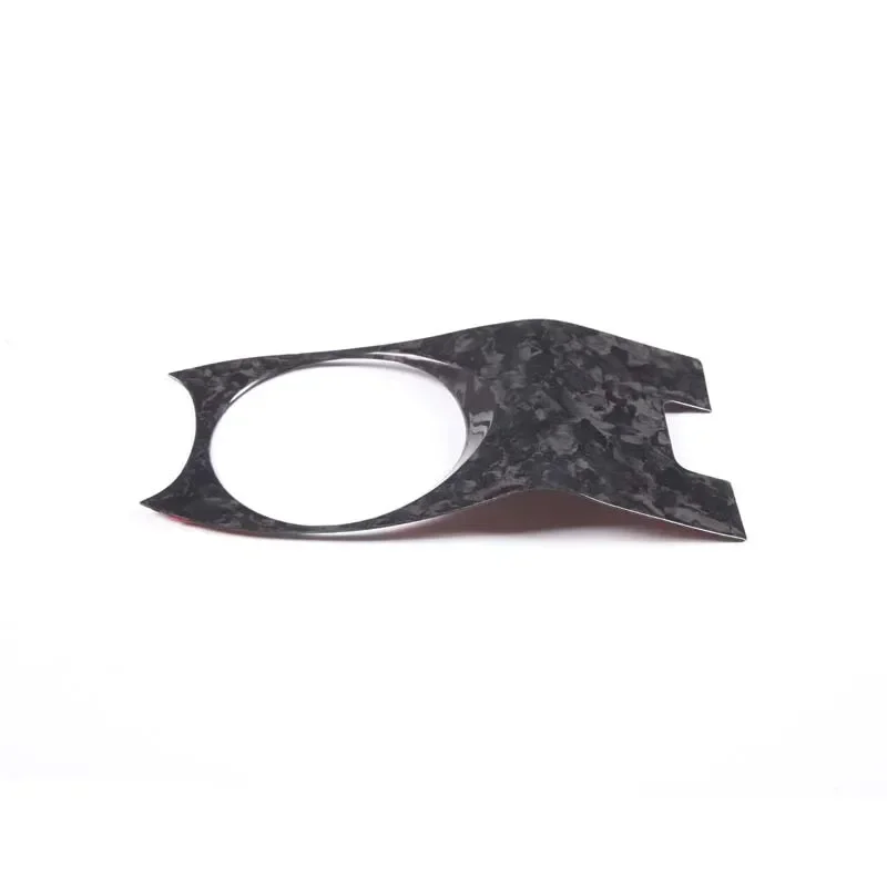 1Pcs Real Carbon Fiber For McLaren GT 2019 2020 2021 2022 Car Central Control Teacup Frame Cover Trim Sticker Car Accessories