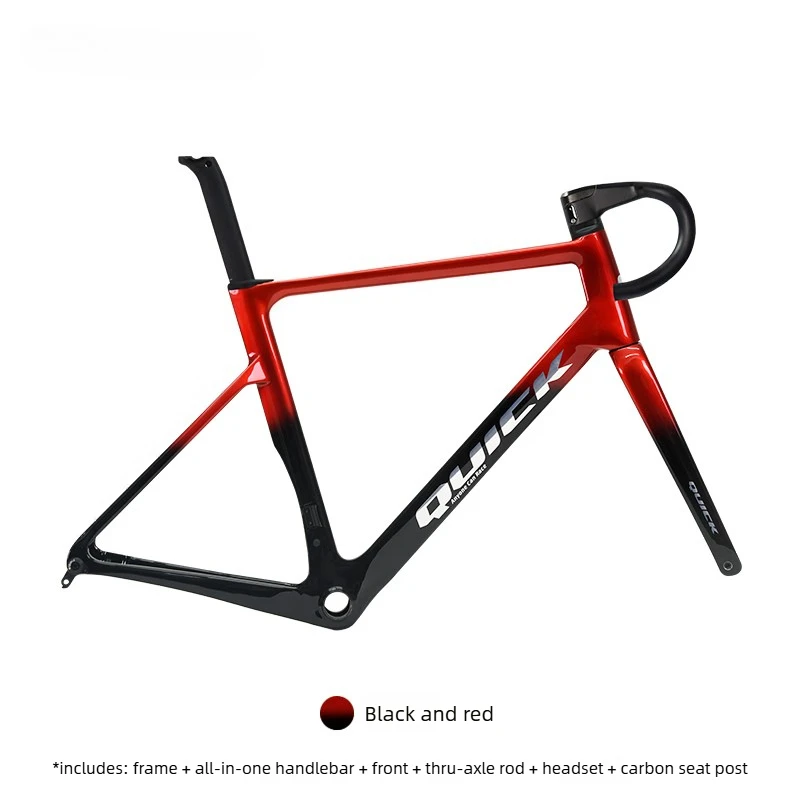 T800 Carbon Fiber Road Bike Frame BLADE 105 Hydraulic Disc Brake Internal Cable Aero