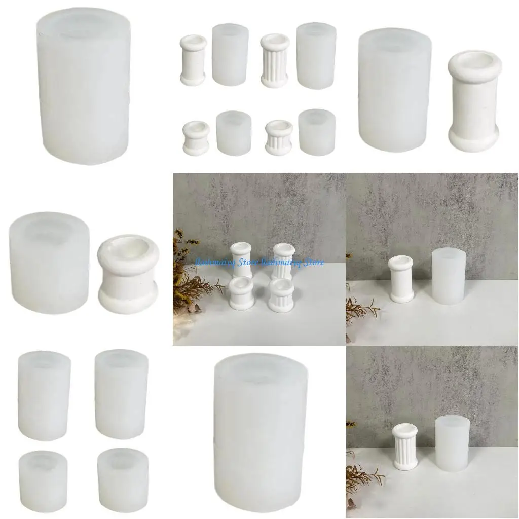

573B Holders Creating Resin Moulds Professional Cylinder Crafts Mold