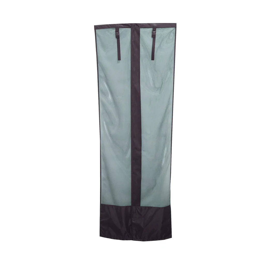RV Side Entry Screen Curtain 79.5x28.5 Inch Roll Up Sun Shade Net Black Mesh with Weighted Bottom and Quick Fastening