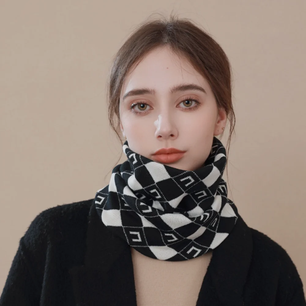 High Quality Autumn Winter Hanging Ear Mask Keep Warm Windproof Skullcap HeadScarf image 4