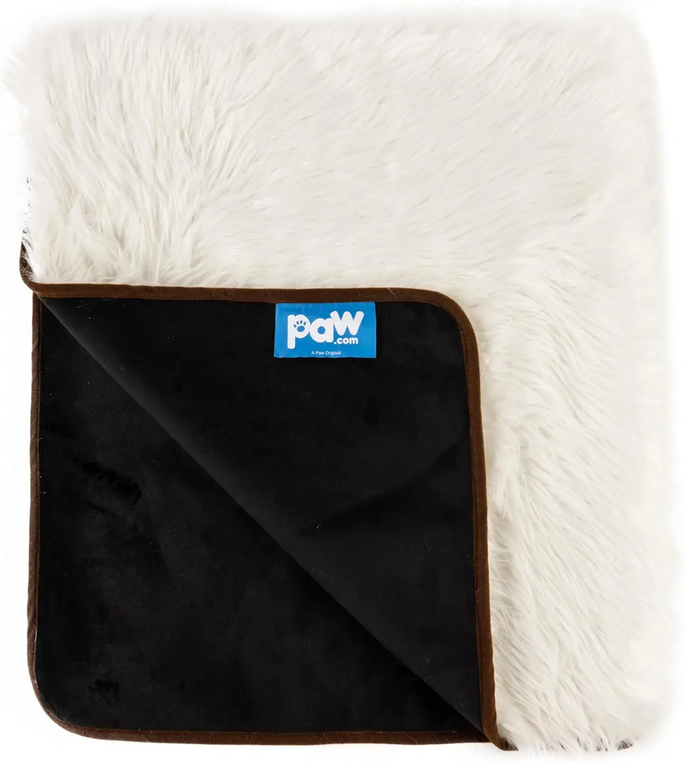 Waterproof Pet Blanket for Dogs Cats, Soft Faux Fur Cover for Sofa Bed Car Seat Furniture, Polar White 60x50 Inches