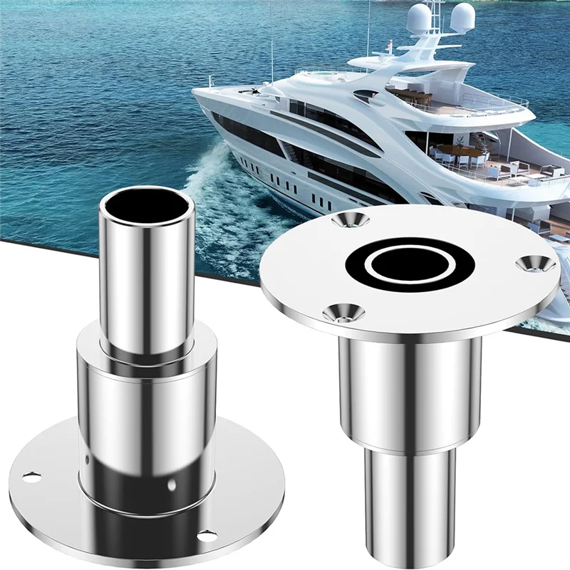 ABKL-Edelstahl 316 Straight Thru Hull Auspuffhautverschraubung 24 mm Rohr Rohrbuchse Hardware durch Rumpfauspuff