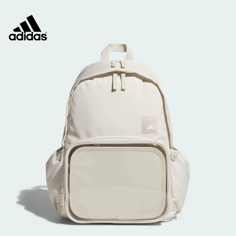

Adidas MH ITA BP Large Capacity Men's and Women's Fitness Sports Transparent Front Bag Backpack KC0253