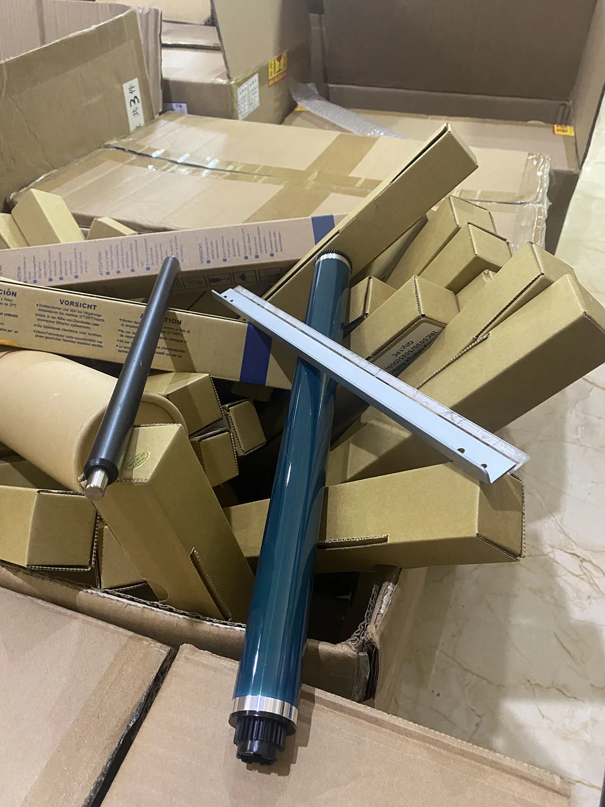 

Комплект для восстановления барабана для Ricoh MP2014 MP2014D MP2014AD, чистящее лезвие + барабан OPC + зарядный ролик