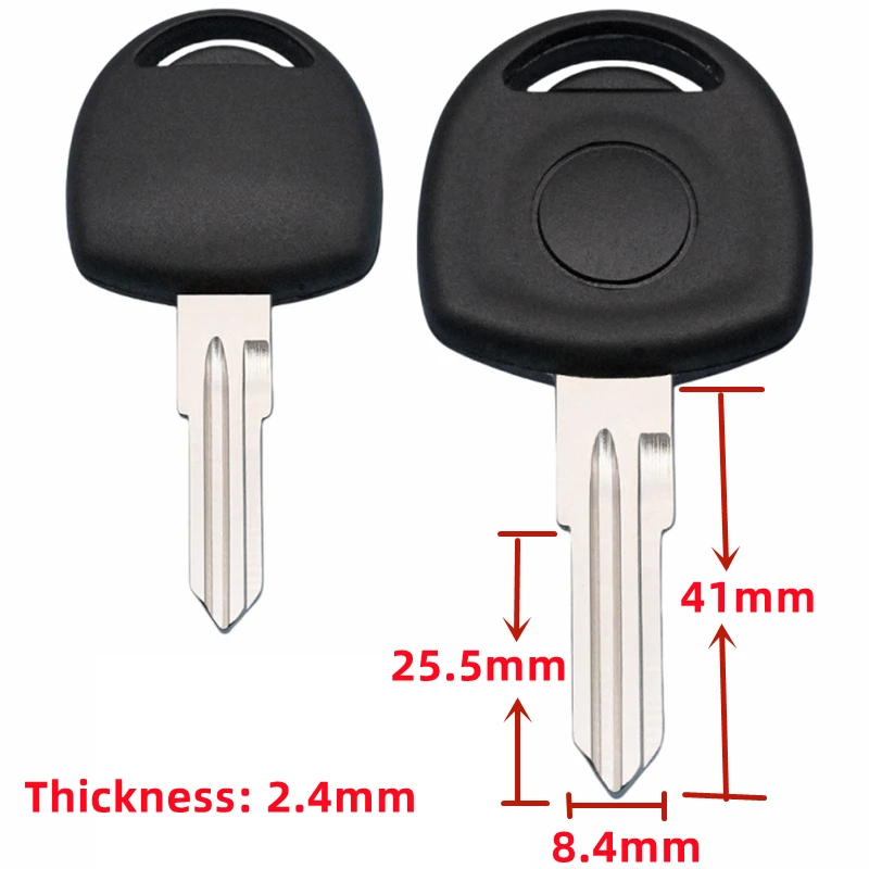 

OEM 10Pcs Replacement Key Case Transponder Remote Key Shell For Chevrolet Sail Malibu For Opel Zafira Vectra With HU46 Blade