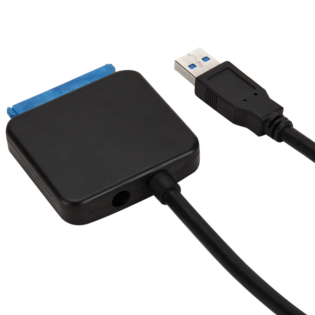 

Usb 3.0 To Adapter Cable For 3.5 Inch Laptop Hard Drive Data Transfer Plug Play Black Support 5Gbps Speed Easy Installation