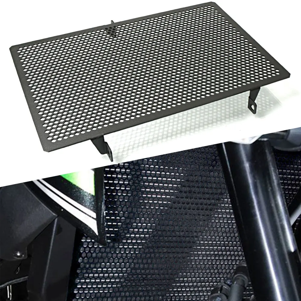 Motorcycle Radiator Grill Guard Oil Cooler Cover Protector For Kawasaki Z750 Z1000 2007-2016 Z800 2013-2016 NINJA 1000 2011-2017