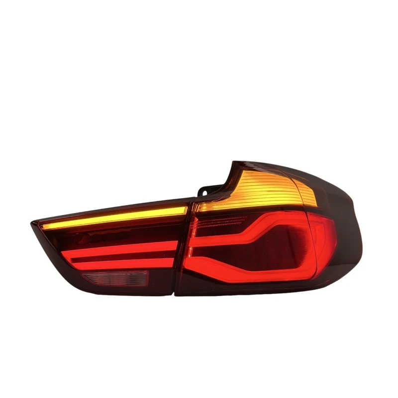 F34 3 Series GT Rear LED Tail Lamp, 13-20 Modified Full LED Running Brake Flowing Turn Signal Replacement Parts