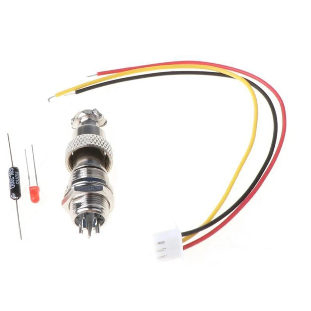 Digital Soldering Station Temperature Controller Kit Compatible with T12 Handle for Precise DIY Electronics Repair and Assembly