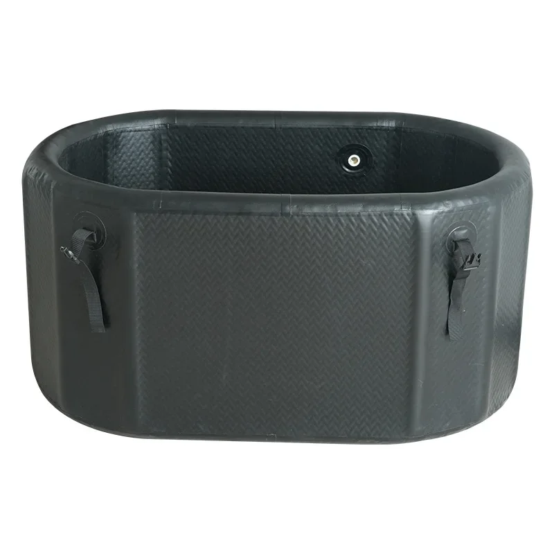 

Brushed Inflatable Ice Bucket Ice Bath Bucket Cold Therapy Fitness Rehabilitation Bath
