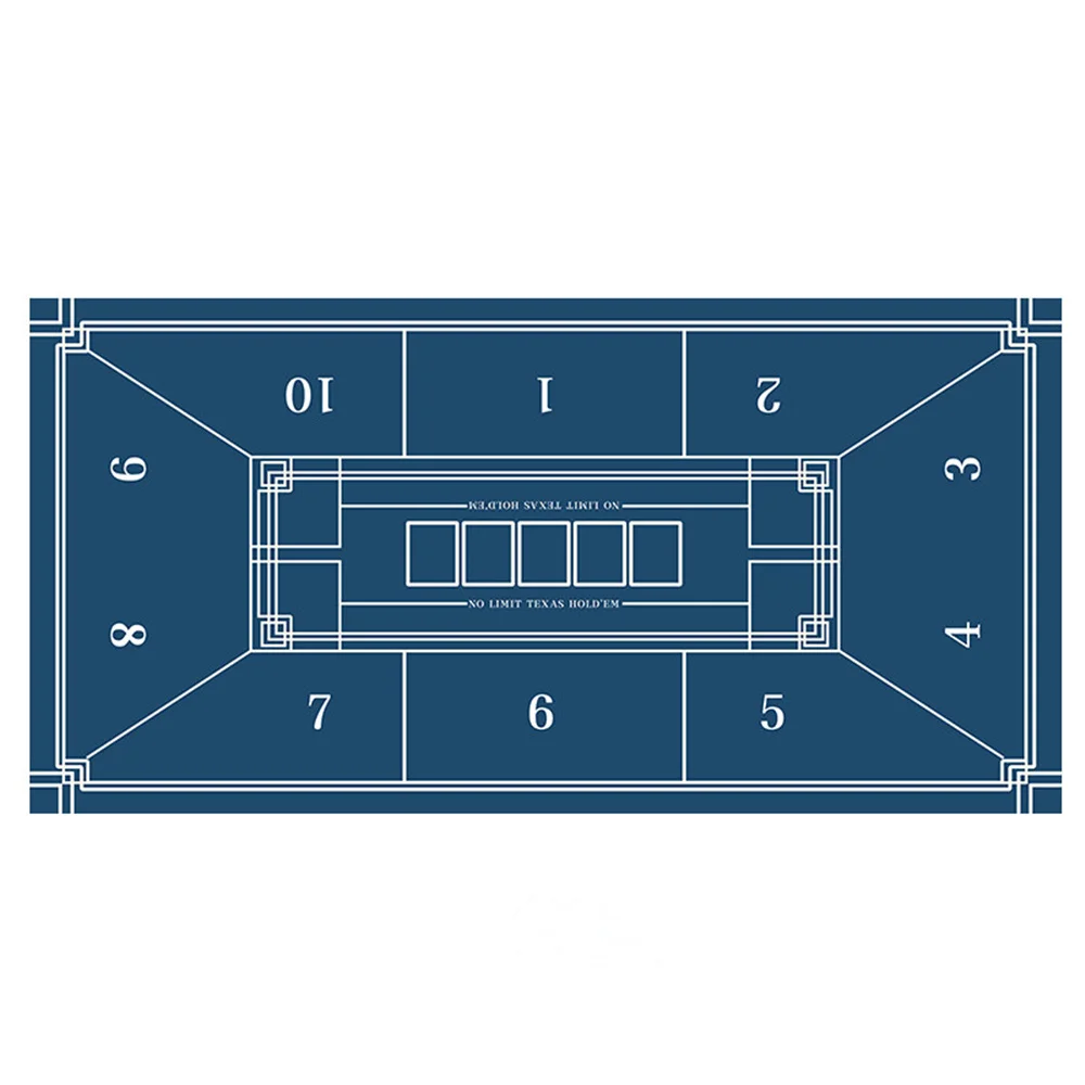 

Многоразмерный коврик для покера Texas Hold'em, резиновая скатерть для покерного стола, настольный коврик для казино, игровой коврик для стола, аксессуар для покерных игр