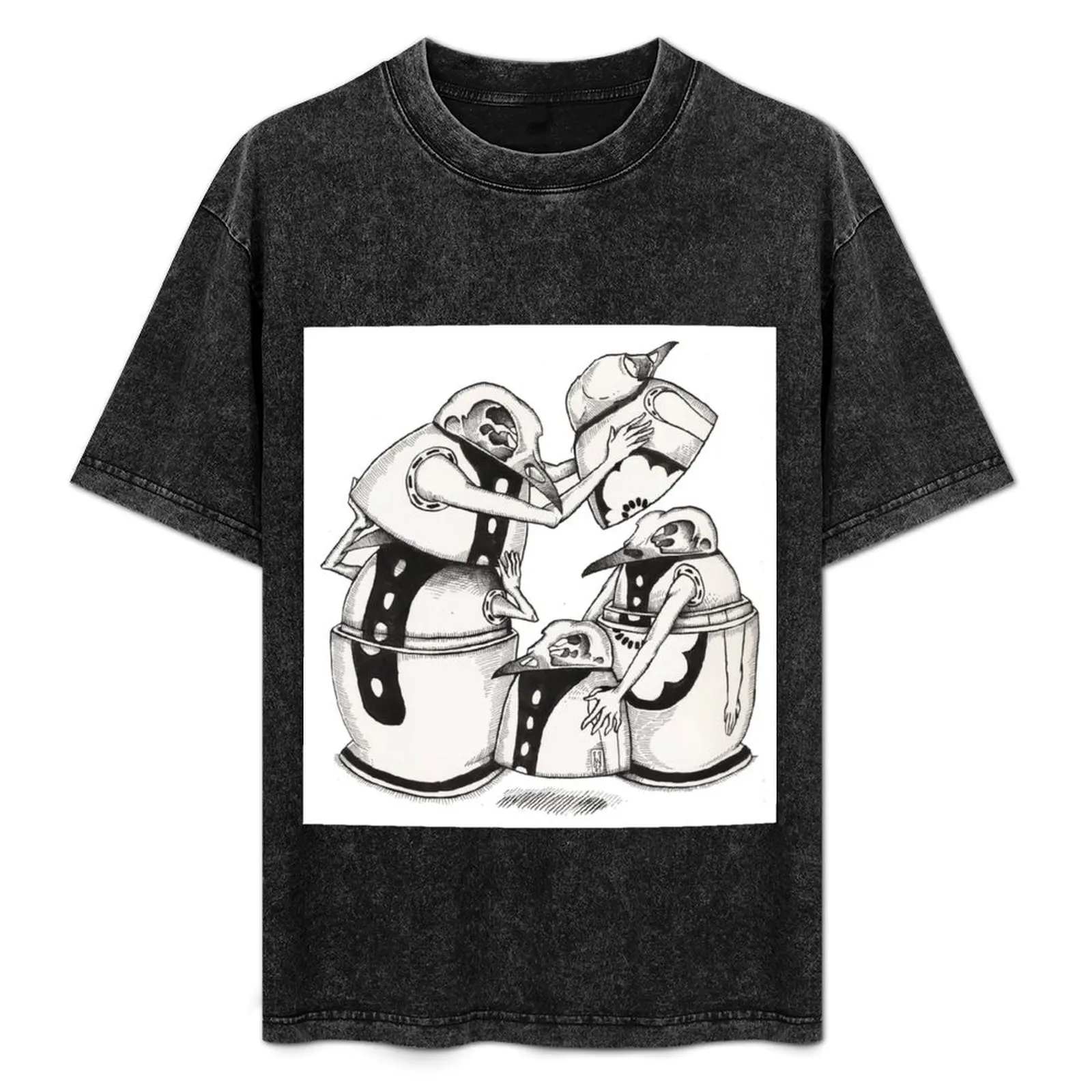 

Russian Dolls T-Shirt Basic Solid Color Short Sleeve T-Shirt