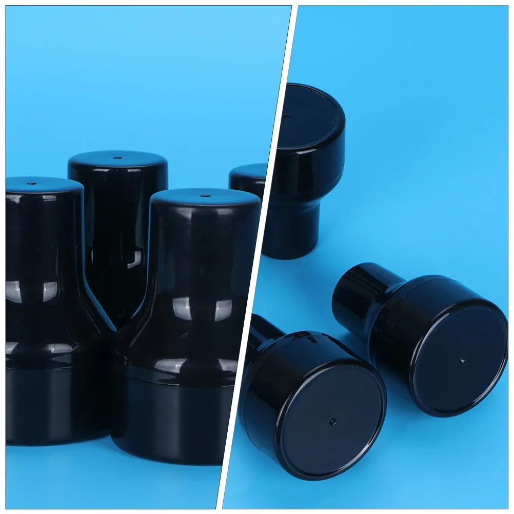 6 szt. Gąbeczek do makijażu w kształcie grzybka, gładki blendery do płynnych i kremowych produktów, łatwe uchwyty.