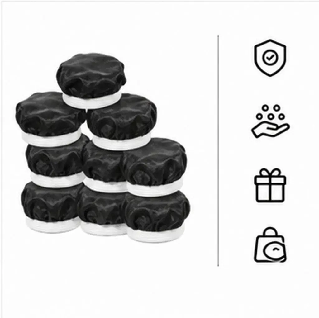 10Pcs Elastic Reusable Cup Covers Polyester Drink Cover for Women Night Drink Protection Masks