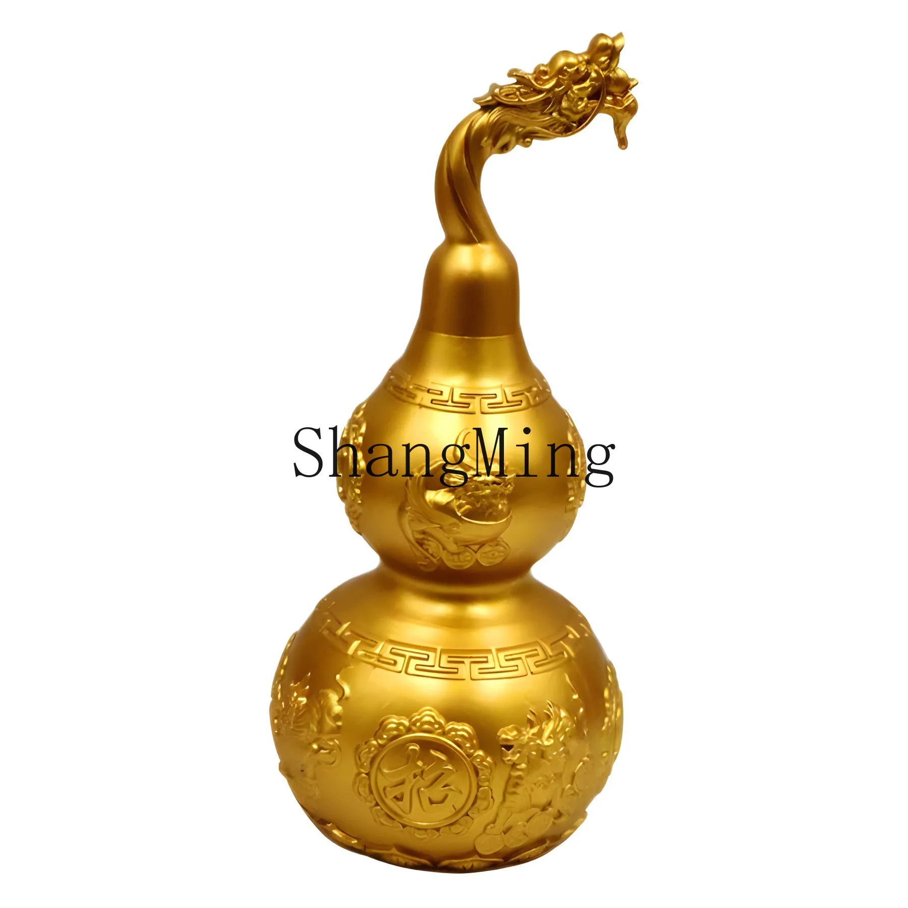 

PYH brass faucet Pixiu gourd open copper gourd copper ornament home living room entrance office decoration