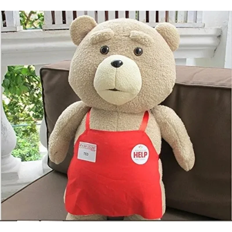 Teddy Bear Ted 2 Plush Toys Soft Stuffed Ted Bear Toys Dolls Halloween Carnival Cosplay Costume