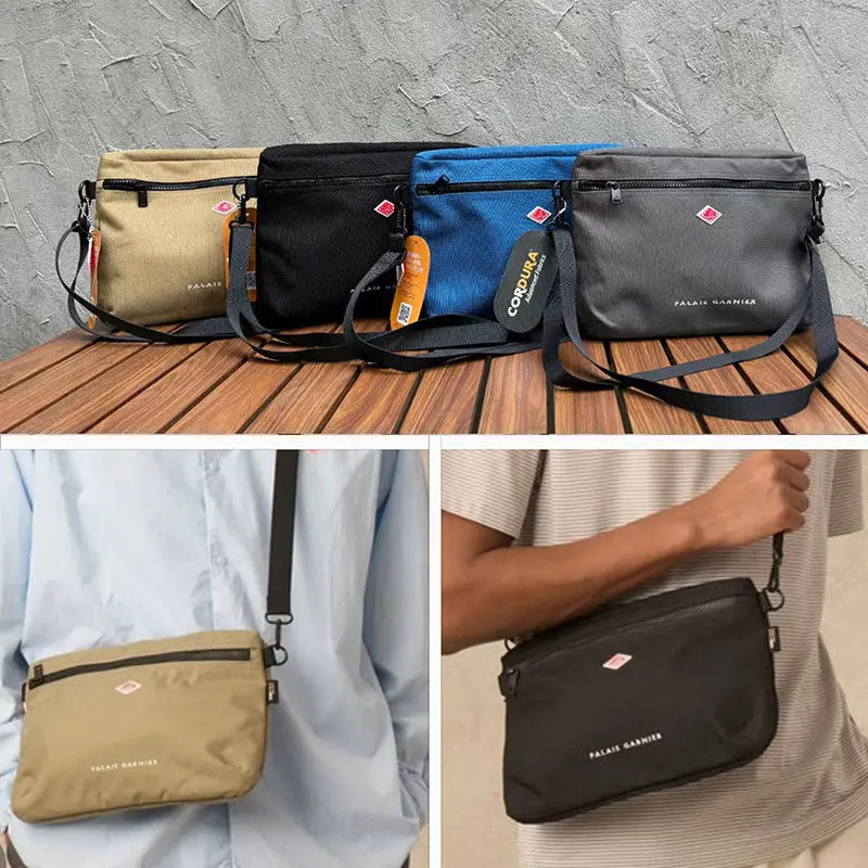 DT Japanese Style Envelope Bag Anti-Tear Outdoor Camping Tooling Vintage Crossbody Bag