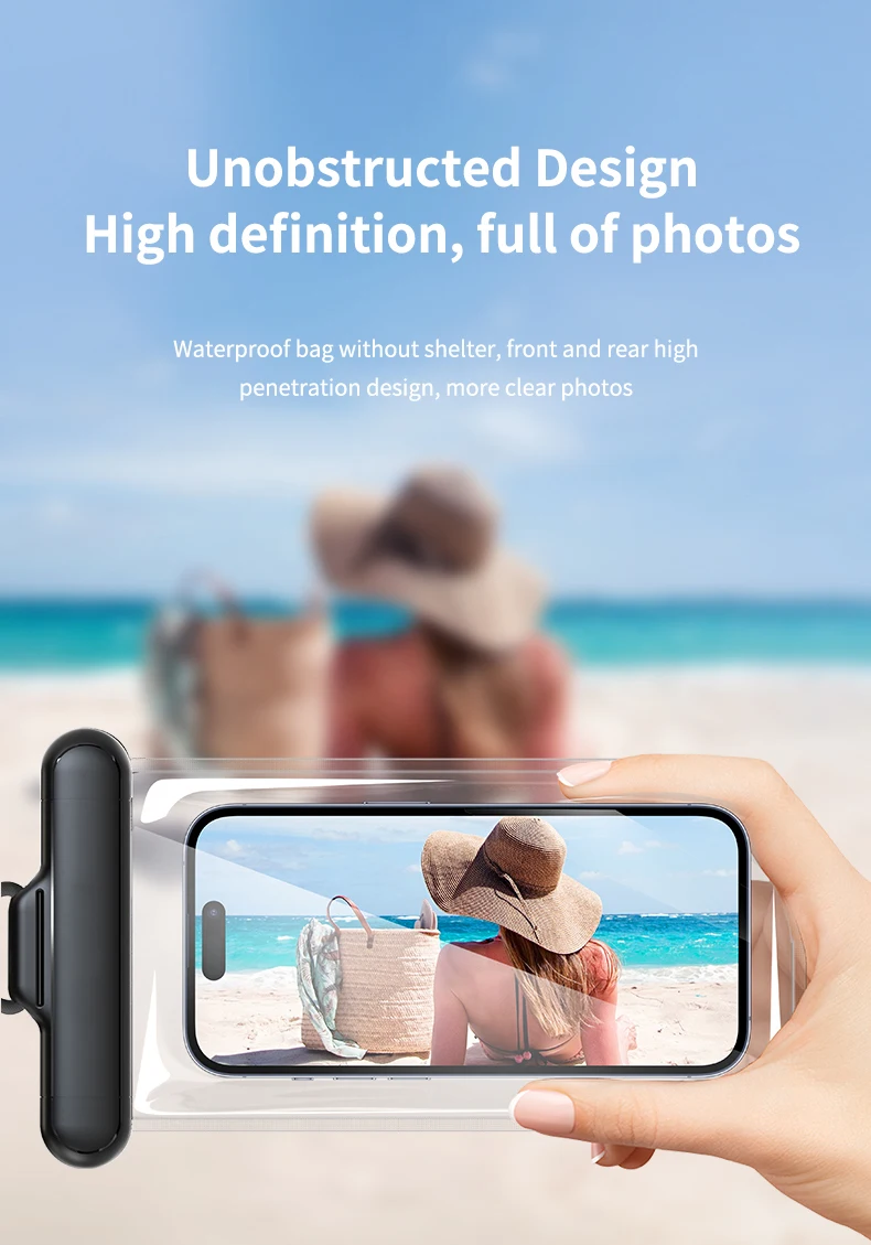 Professionelle Tauchen HD Antibeschlagmaske Atemschlauch / wasserdichte Handytasche Erwachsene Schnorcheln Schwimmen Tauchausrüstung – Detail 21