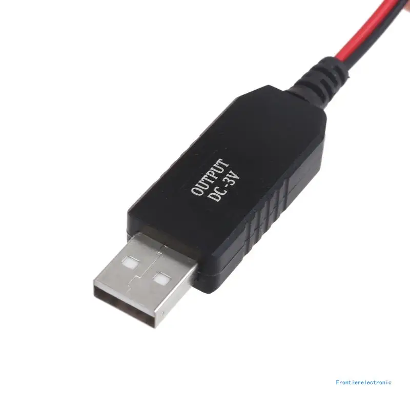 USB to 3V CR2032 Power Cord with Switches Reliable Charging Cable Replace CR2032 DropShipping