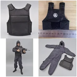 1/6 Scale Male Soldier US Special Force Jumpsuit W/ Bulletproo Vest SWAT Vest Model for 12'' Action Figure Body Doll