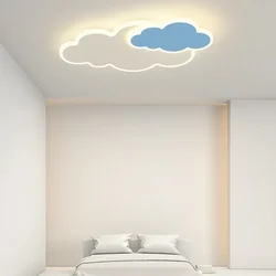 Modern Clouds LED Ceiling Lamp for Children's Room Living Room Bedroom Acrylic Chandelier Home Decor Lighting Fixture Luster