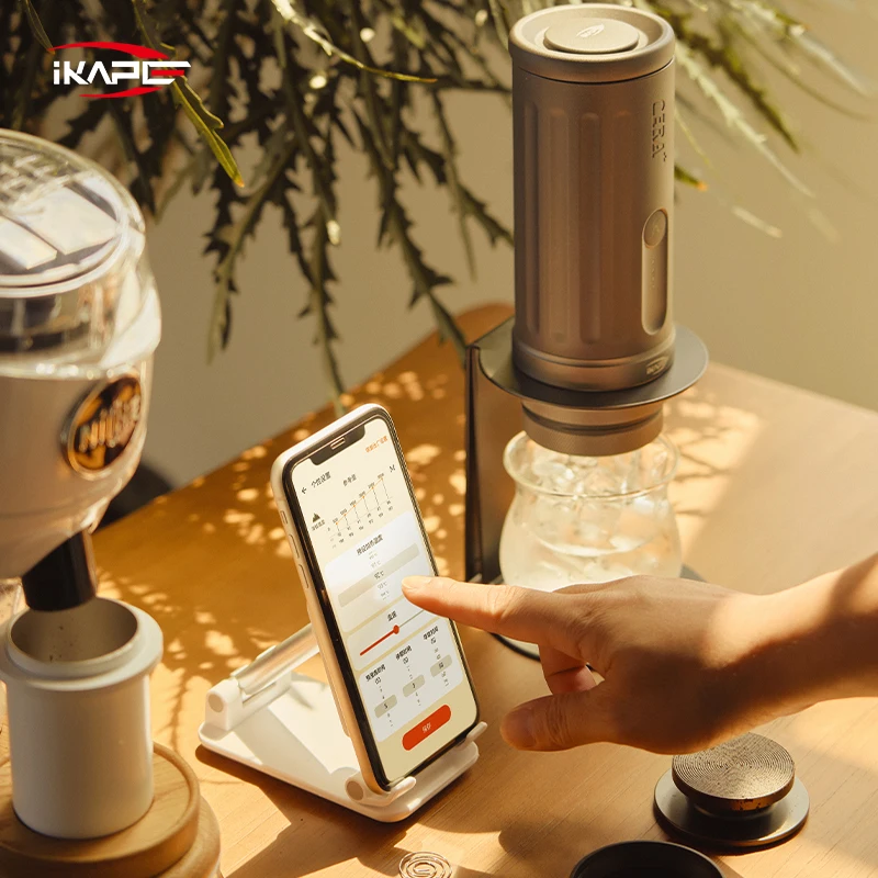 IKAPE Kapo K2 ポータブルコーヒーマシン/Bluetooth接続/タイマー機能 IKAPE Kapo K2 ポータブルコーヒーマシン/Bluetooth接続/タイマー機能