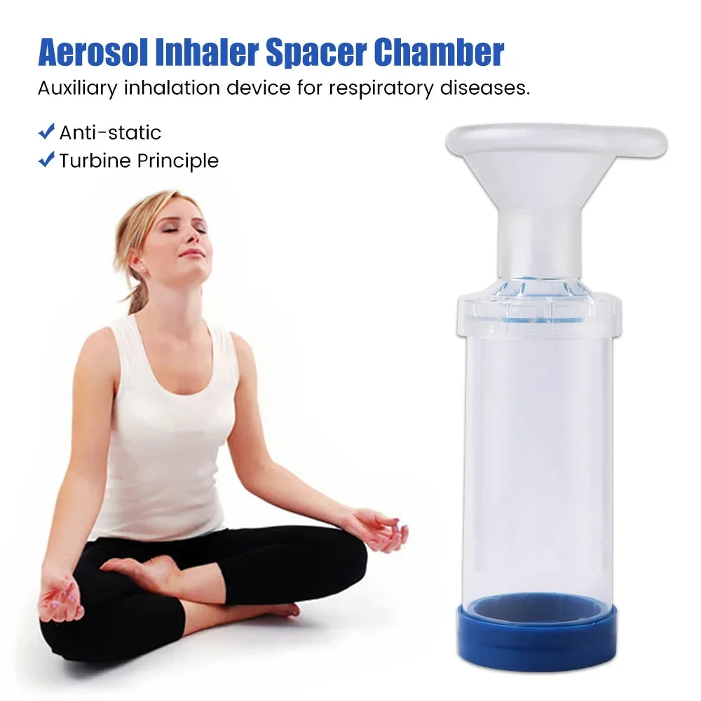 Adult Child Baby Pet Buffer Inhale Chamber Automizer Spacer Mist Storage Compressor Nebulizer Tank Aerochamber with Mask Cup