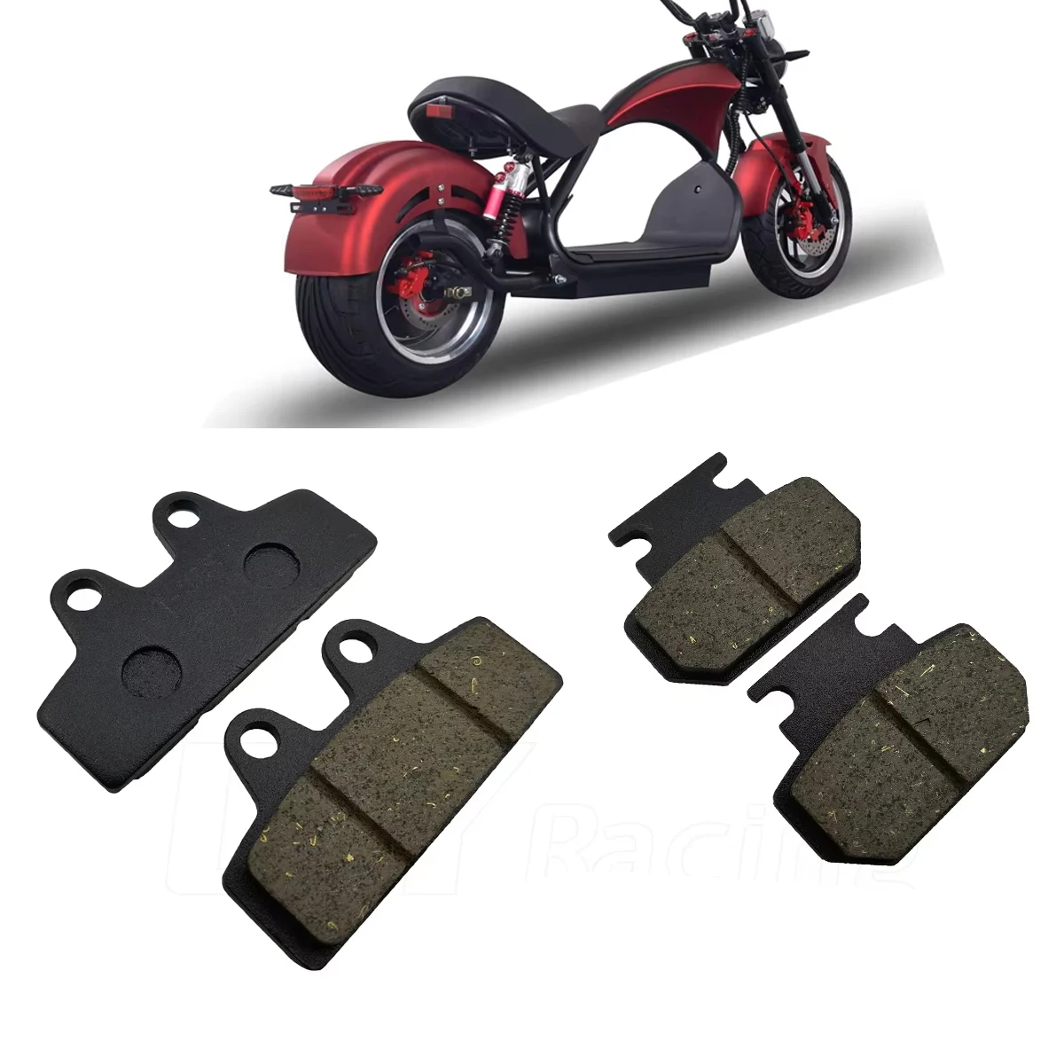 

Electric Bike Electric Scooter Brake Pad For Citycoco Chinese Halei Scooter Spare Parts Front And Rear Brake Pad Caliper