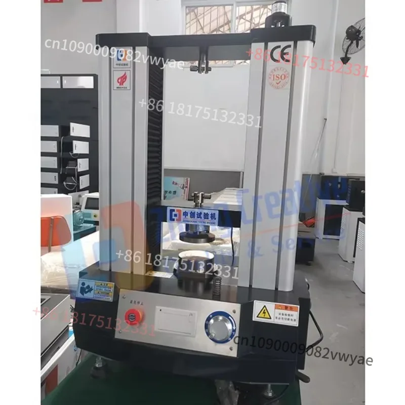 Zhongchuang Spring Load Testing Machine 5kN Automatic Digital Display CE Certified Tension & Compression Test JIS B7738