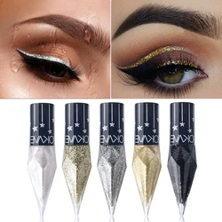 Lidschatten Diamant Flüssiger Lidschatten Wasserdichte Pailletten Glatter Schimmer Eyeliner Stick Make-up-Tool